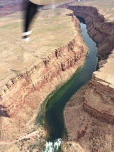 Grand Canyon flight over Colorado River